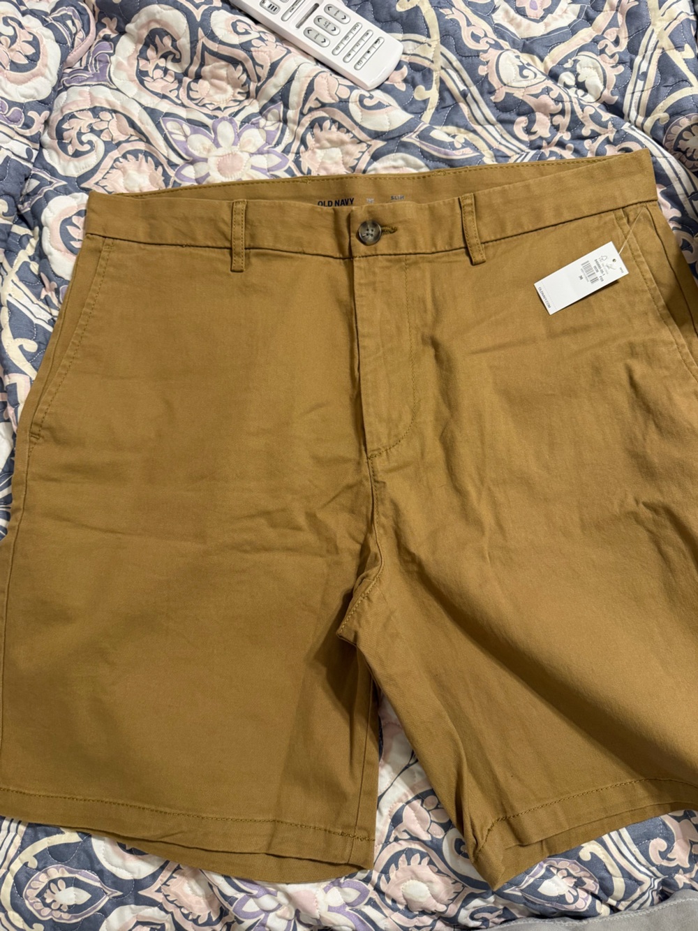 Old Navy Men's Tan Chino Shorts 36 slim